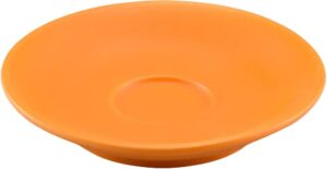 תחתית לספל אספרסו עגול פורצלן כתום 10504183