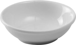 תחתית לחמאה פורצלן 7.5 ס"מ 100A4171