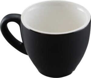 ספל אספרסו עגול פורצלן שחור 80 מ"ל 10104182