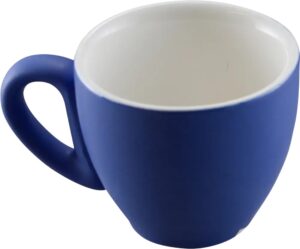 ספל אספרסו עגול פורצלן כחול 80 מ"ל 17204182