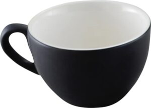 ספל קפה עגול פורצלן שחור 250 מ"ל 10104184