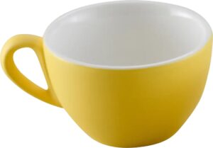 ספל קפה עגול פורצלן צהוב 250 מ"ל 16904184