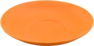 תחתית לספל קפה פורצלן כתום 10504185