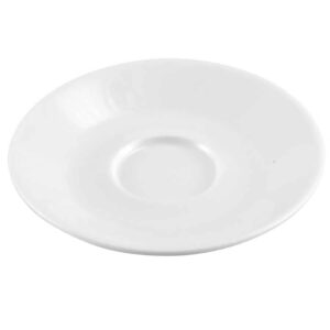 תחתית לספל קפוצ'ינו פורצלן לבן 100A4187