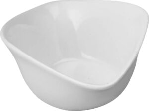 קערה מעויינת פורצלן 8X6.5 ס"מ 100A4298