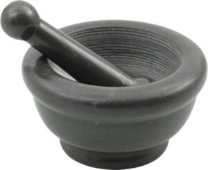 מכתש ועלי שיש 15X8 ס'מ 10762401