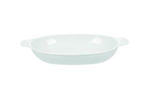 תבנית אובלית 48X27 ס"מ ידיות 38001359 LUNA WH