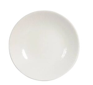 צלחת COUP עמוק 5/8 10 - 28 סמ במבו לבן BALD27**101069