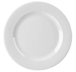 צלחת 12 במבו הוטל לבן BALF11**101075