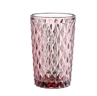 כוס מים 323 מ"ל DIAMOND בורדו