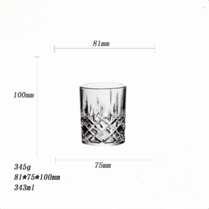 כוס וויסקי 343 מ"ל SNOW