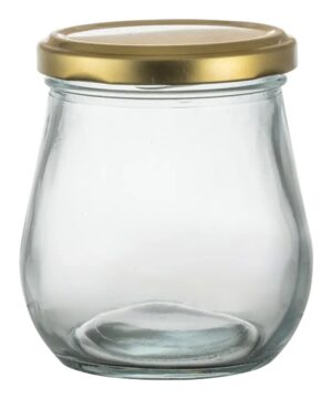 צנצנת עגולה חבית מ.מתכת 300 מ"ל 14102300