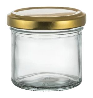 צנצנת עגולה ישרה מ.מתכת 70 מ"ל 14103070