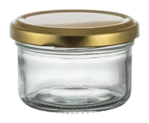 צנצנת עגולה ישרה מ.מתכת 150 מ"ל 141031500