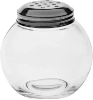 צנצנת תבלינים עגול מכסה נירוסטה***10330071