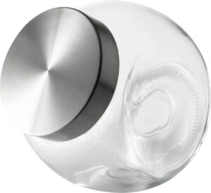 צנצנת ממתקים  מכסה נירוסטה 2.5 ליטר***18086217