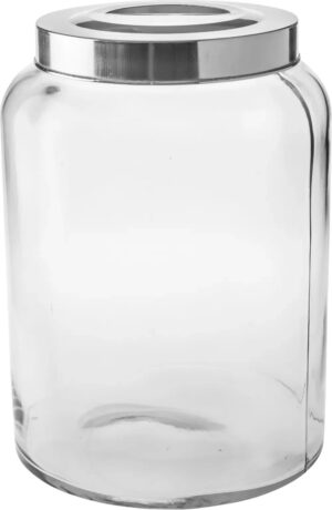 צנצנת עוגיות מכסה נירוסטה***10008893