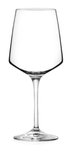 כוס יין רגל 460 מ"ל קריסטל ARIA