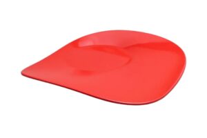 פלטת הגשה מרובעת מנדי 31X31 מלמין אדום***124414r