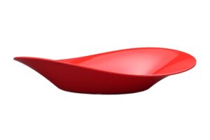 קערה אובלית מנדי 53X27X11 מלמין אדום***224521r