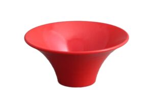 קערת ספירל 20.5 ס"מ מלמין אדום***200608r