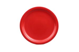 צלחת אקונומיק 19.2 מלמין אדום***120208r