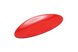 רביירה שטוחה מנדי 25X12X2.5 מלמין אדום***124310r