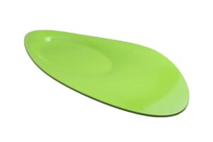 פלטת הגשה אובלית מנדי 53X27X4.5 מלמין ירוק***124521g