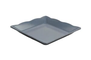 צלחת הגשה ריבועית פסיפיק 30 אפור חלודה מלמין***132412RG