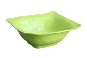 קערה ריבועית כנרת 32 ס"מ מלמין ירוק***202113g