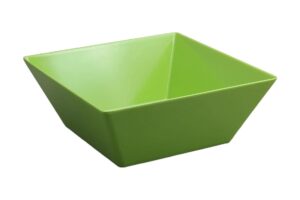 קערה ריבועית קונית 30 ס"מ מלמין ירוק***206512g