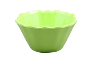 קערה קונית משוננת 17.7 ירוק מלמין***204407g