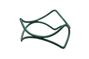 סטנד מצופה גלי 16X8 ירוק***920603g