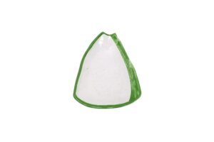 פלטה משולש פלואו ירוק 25.3X17 ס"מ מלמין***530110g