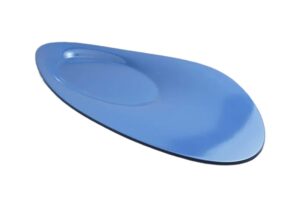 פלטת הגשה אובלית מנדי 53X27X4.5 מלמין כחול***124521bl