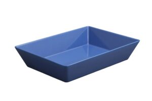 תבנית הגשה מלבנית 7X25X35 מלמין כחול***117514bl