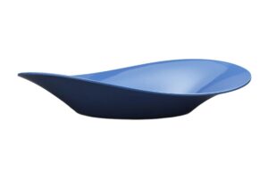 קערה אובלית מנדי 53X27X11 מלמין כחול***224521bl