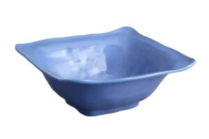 קערה ריבועית כנרת 32 ס"מ מלמין כחול***202113bl