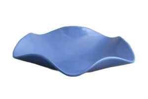 קערת פרח 32 מלמין כחול***200812bl