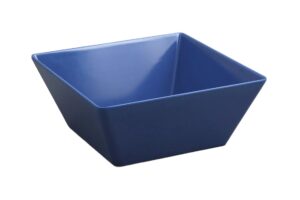 קערה ריבועית קונית 24 ס"מ מלמין כחול***206510bl