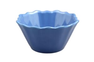 קערה קונית משוננת 17.7 כחול מלמין***204407bl