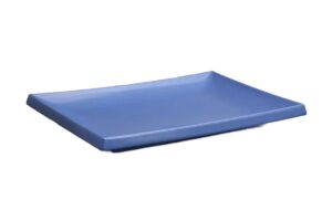 צלחת לסושי 27X39.5 מלמין כחול***118616bl