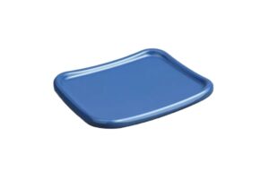 צלוחית מרובעת 12X10.5 ס"מ מלמין כחול***103105bl