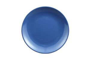 צלחת סהר 25.4 ס"מ מלמין כחול***122610bl