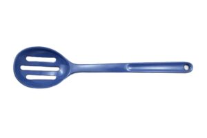 כף חלוקה מחורצת מלמין כחול***502212bl