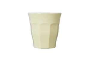 כוס מקרון 177 מ"ל מלמין קרם/לבן***302706iw