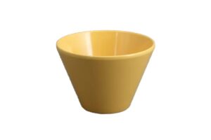 בול קוני 16 ס"מ מלמין צהוב***207206y