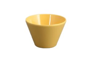 בול קוני 13 ס"מ מלמין צהוב***207205y