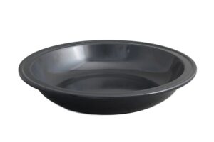 גסטרונום עגול 38X6.5 מלמין שחור***m3865b