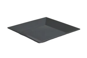 פלטת הגשה ריבועית 31 שחור מלמין***100412b